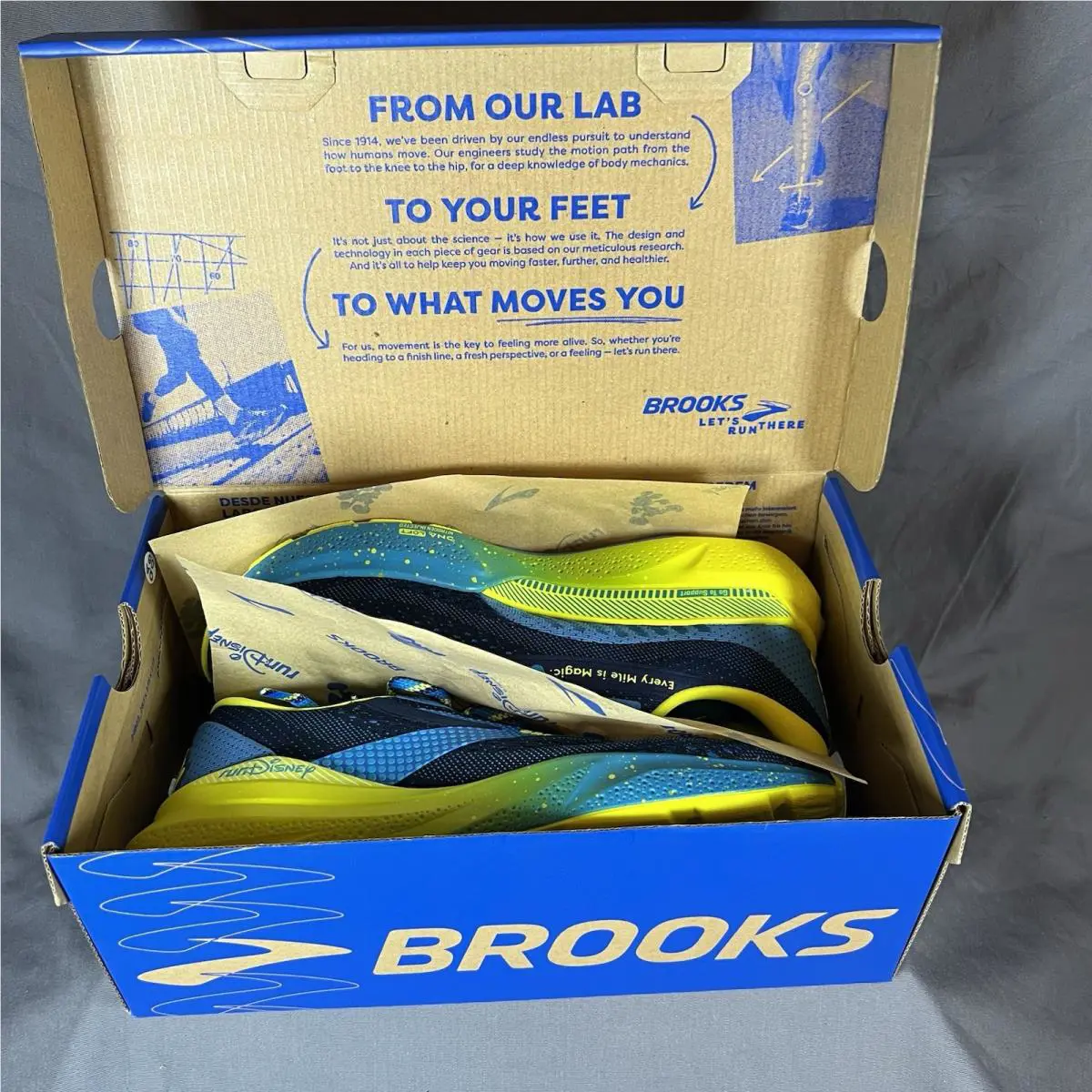 Brooks shoes - Disney Brooks Adrenaline GTS 24 Core - Blue 1