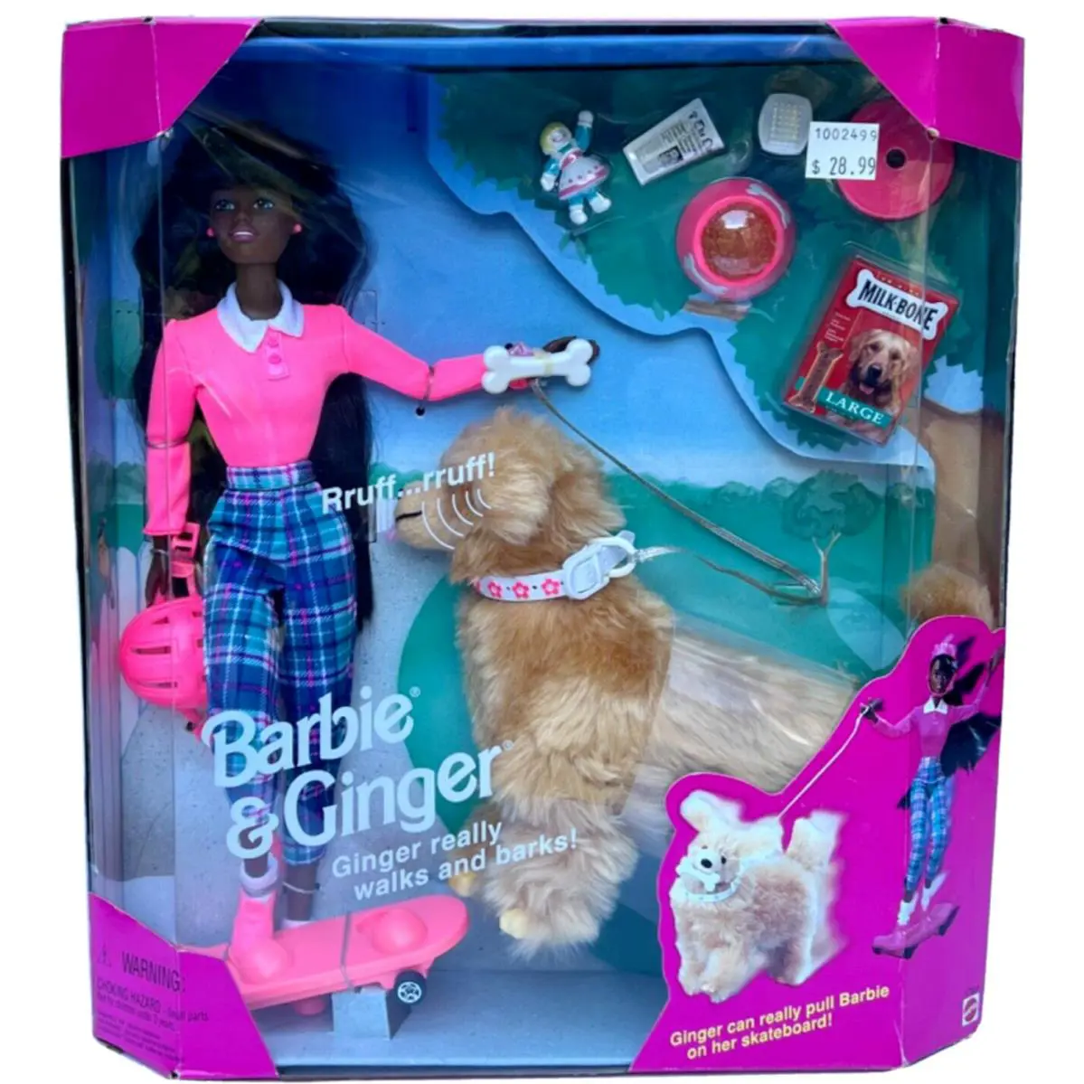 Barbie Ginger 1997 Vintage Mattel Worn Out Box