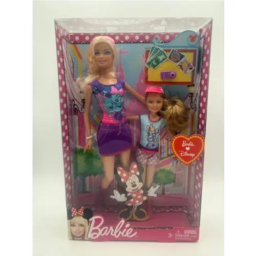 Nrfb 2011 Mattel Barbie Loves Disney Sister Doll Set X5899