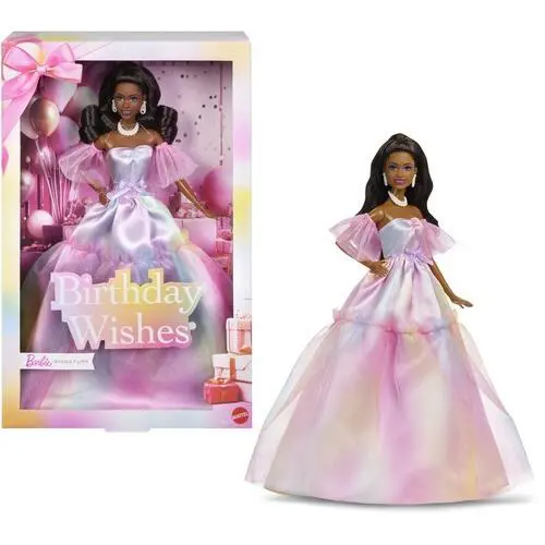 WB Mattel Collectible - Barbie Birthday Wishes Black Doll