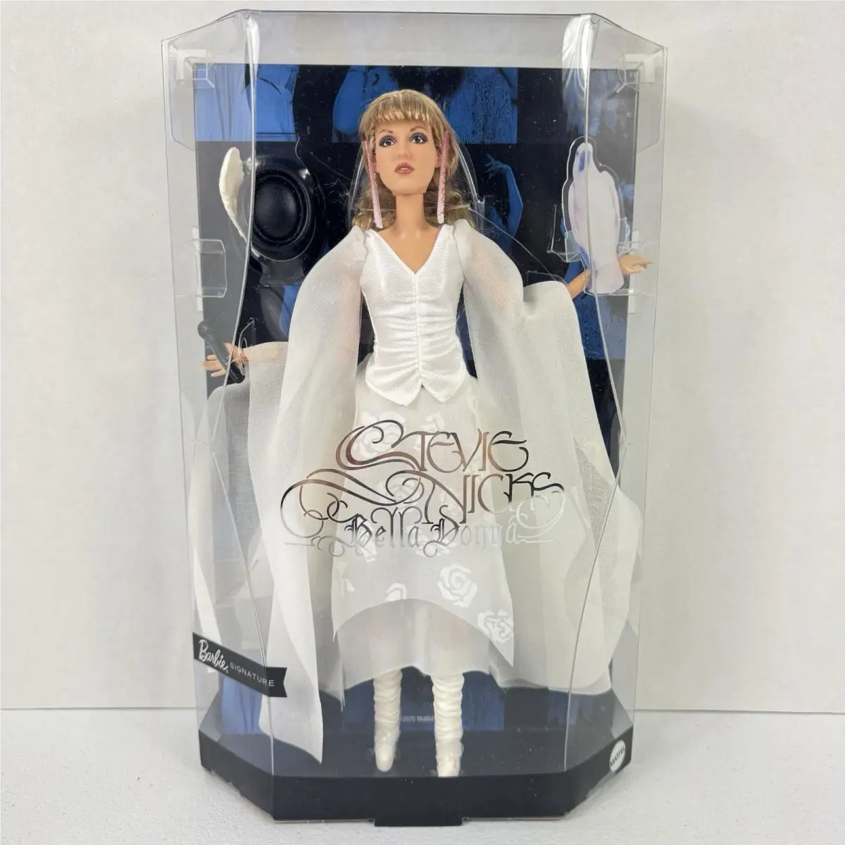 IN Hand Barbie Stevie Nicks Bella Donna Collector Doll White Dress