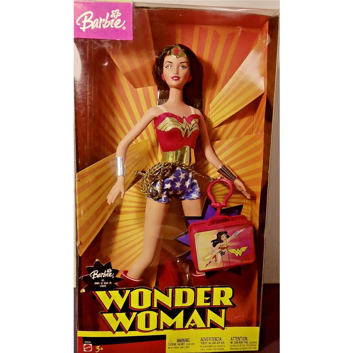 Barbie Mattel 2003 Wonder Woman Collectors Doll