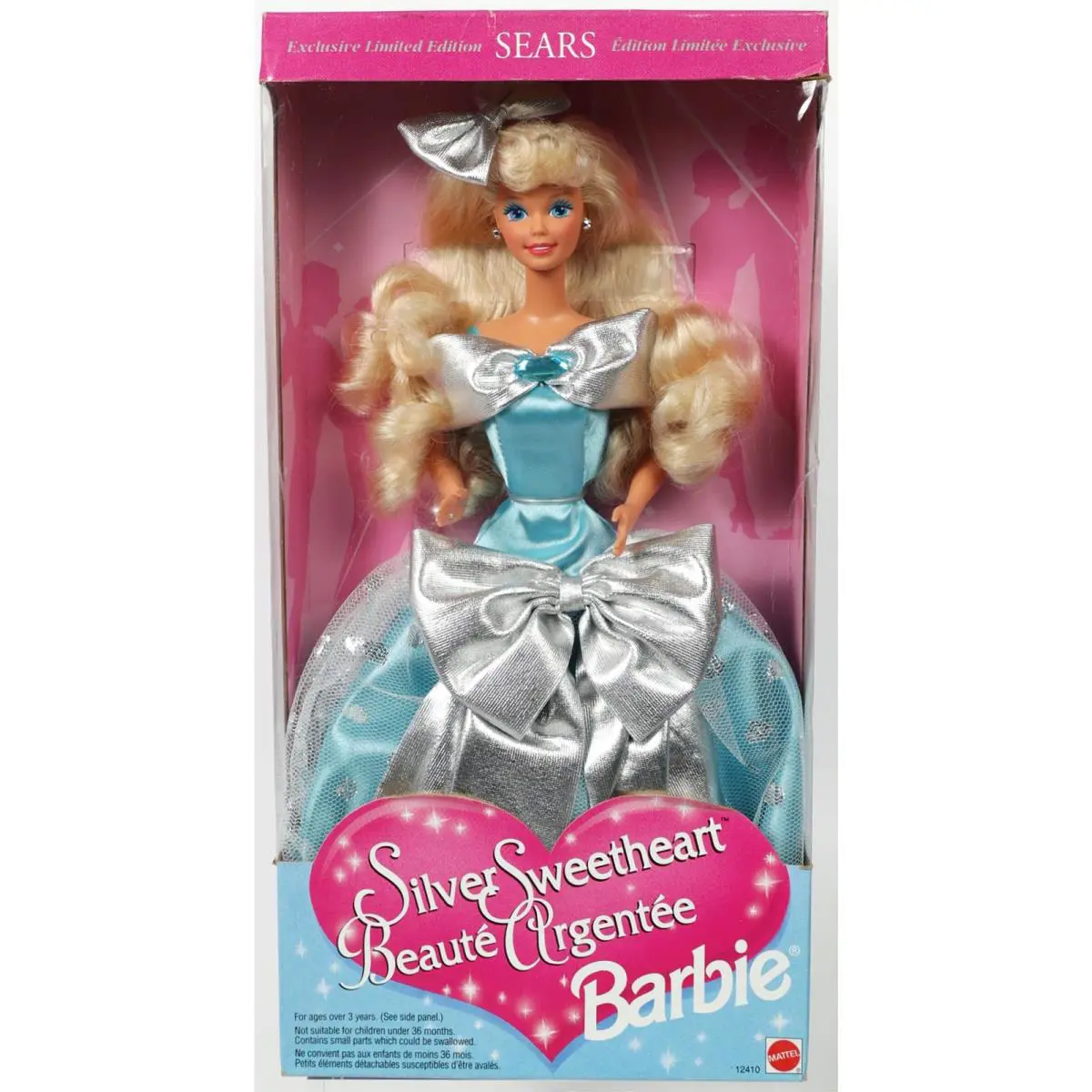 Silver Sweetheart Foreign Barbie Doll Sears Limited Edition - 12410 Nrfb 1994