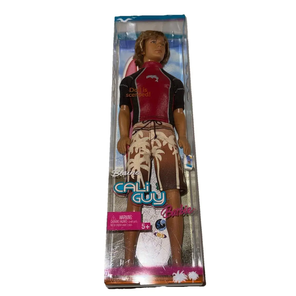 Barbie Ken Mattel Scented Doll 2004 Cali Guy Blaine Brunette G8667
