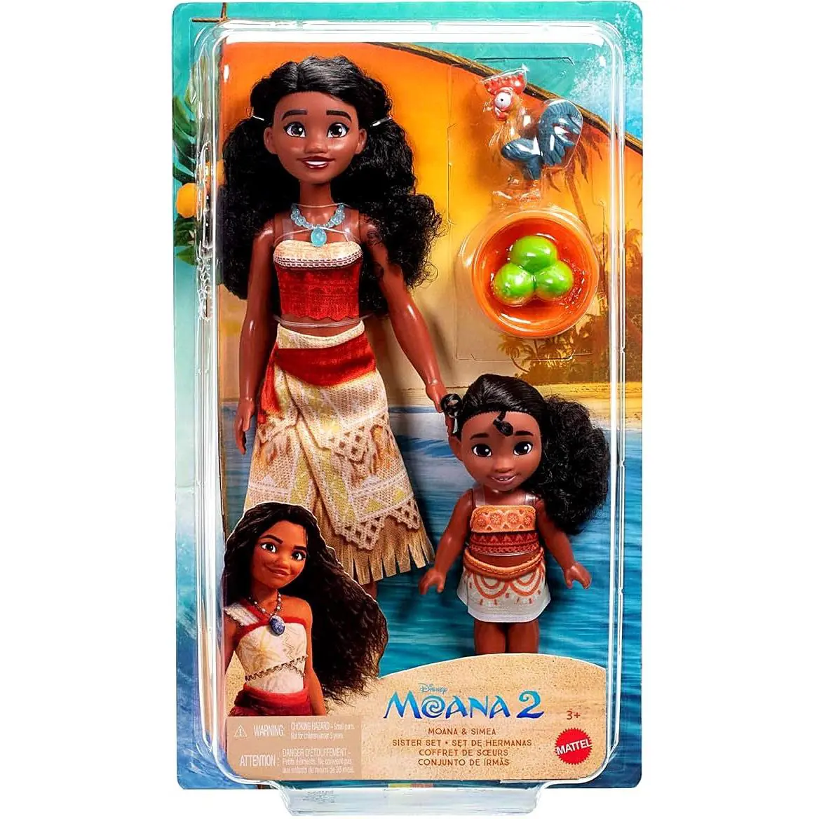 Disney Moana 2 Moana Simea 12-Inch Doll 2-Pack