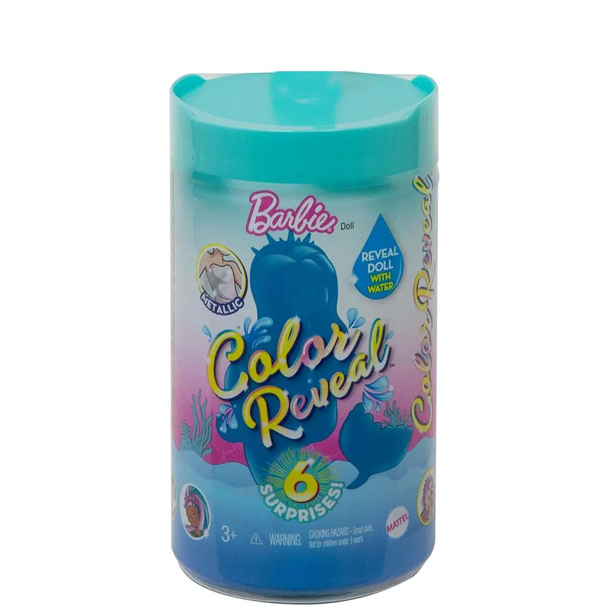 Barbie Color Reveal Mermaid Series Chelsea Surprise Doll