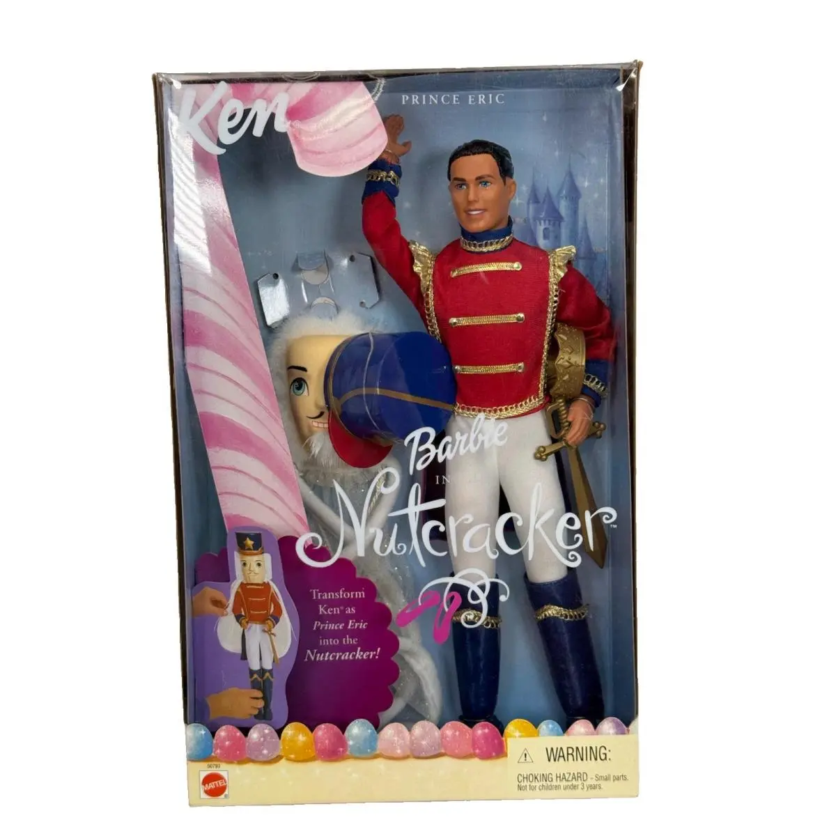 Barbie Nutcracker Prince Eric- Ken Vtg 2001 50793 Nrfb