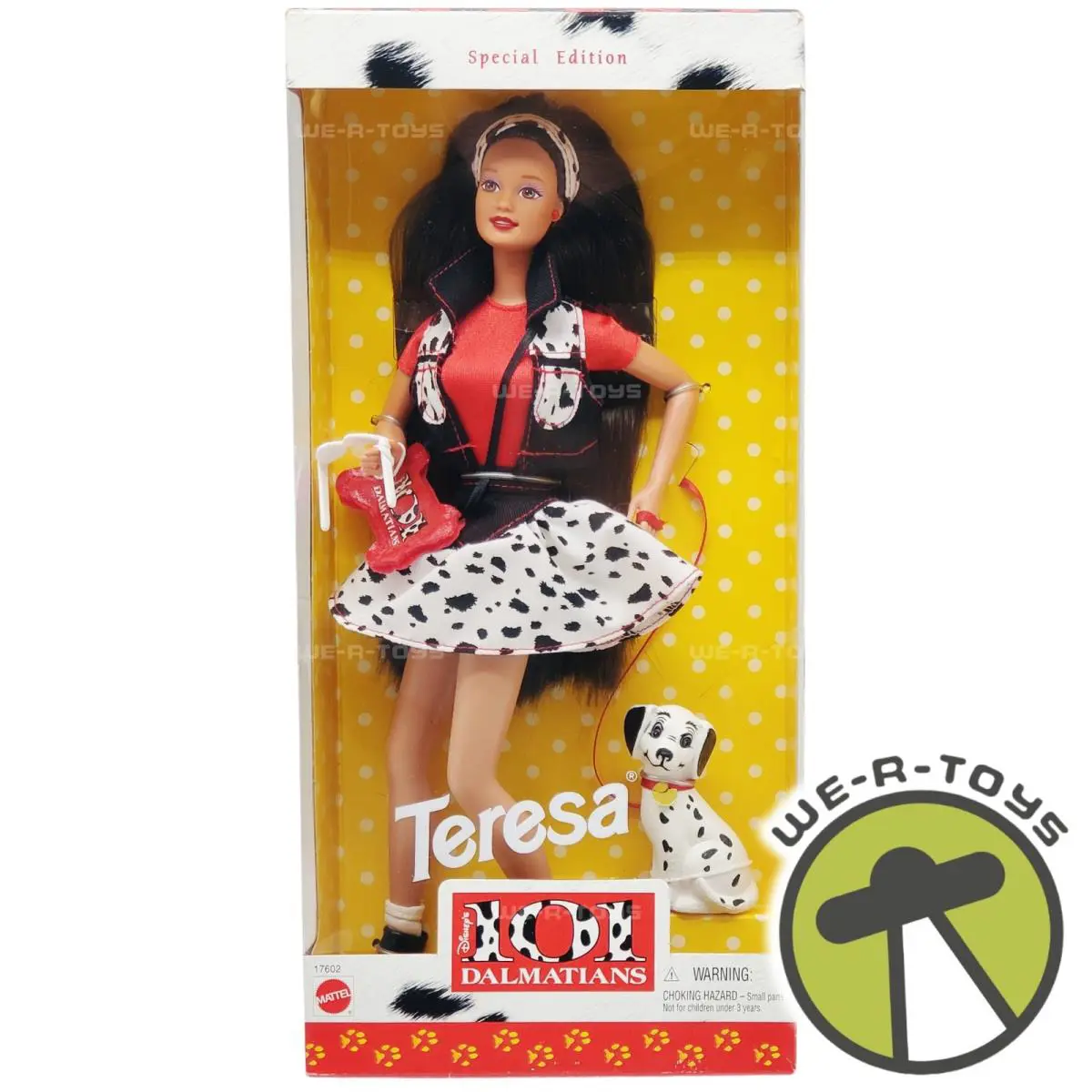 Barbie 101 Dalmatians Teresa Doll Special Edition 1997 Mattel 17602