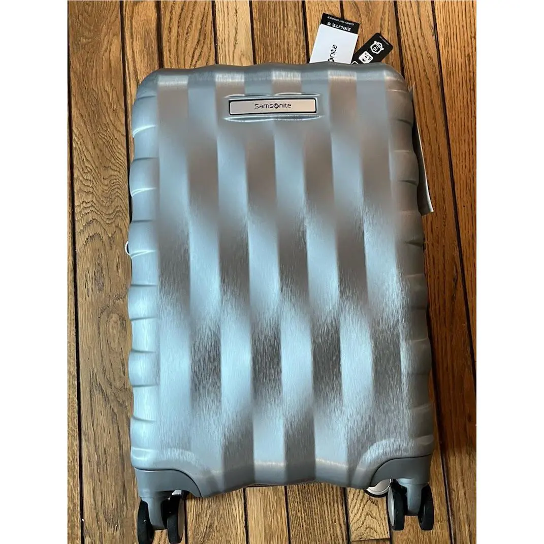 Samsonite Ziplite 6 Hardside Spinner Luggage 20 Carry-on Silver