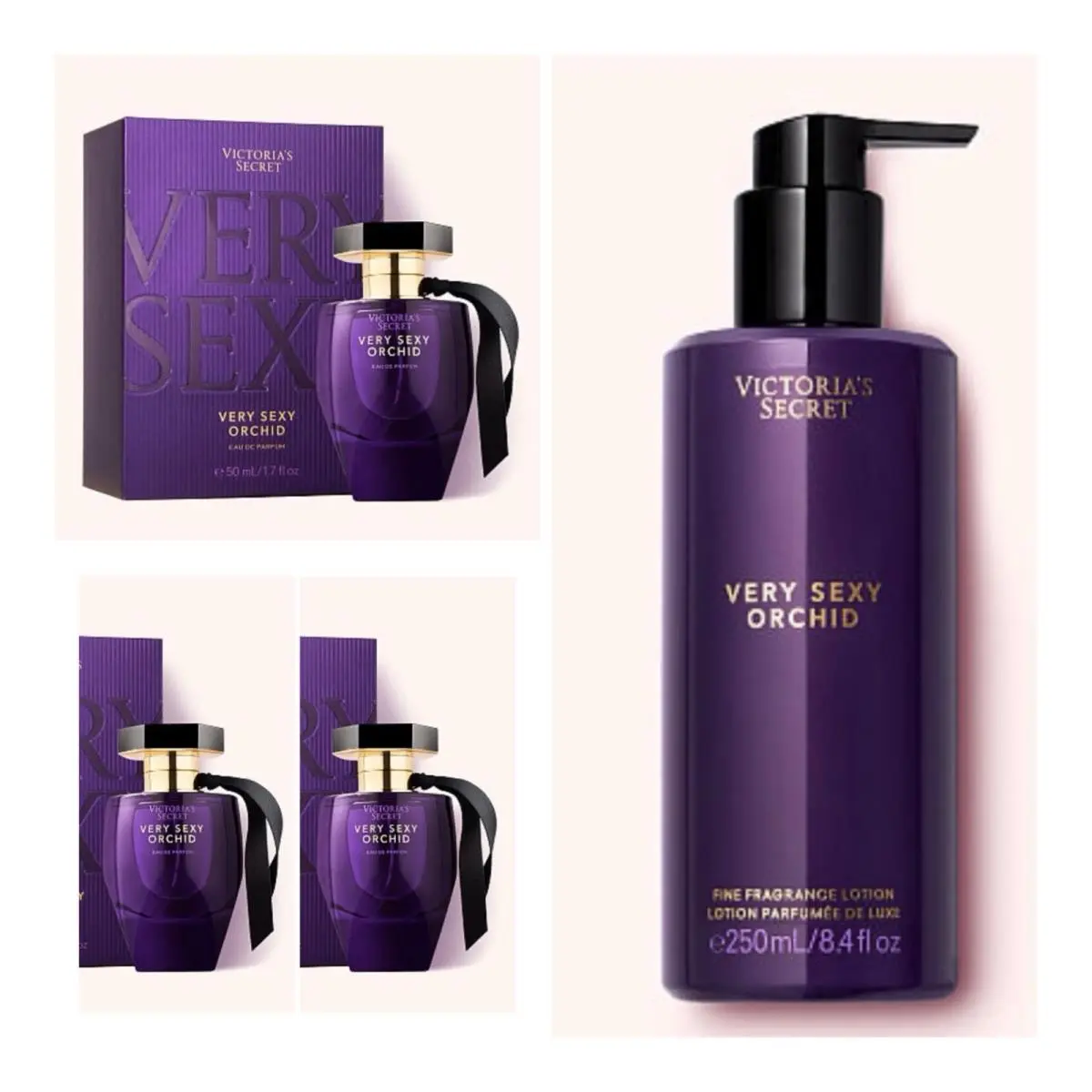 Victoria`s Secret Very Sexy Orchid Eau de Parfum 1.7 Fl.oz. 3 and Lotion
