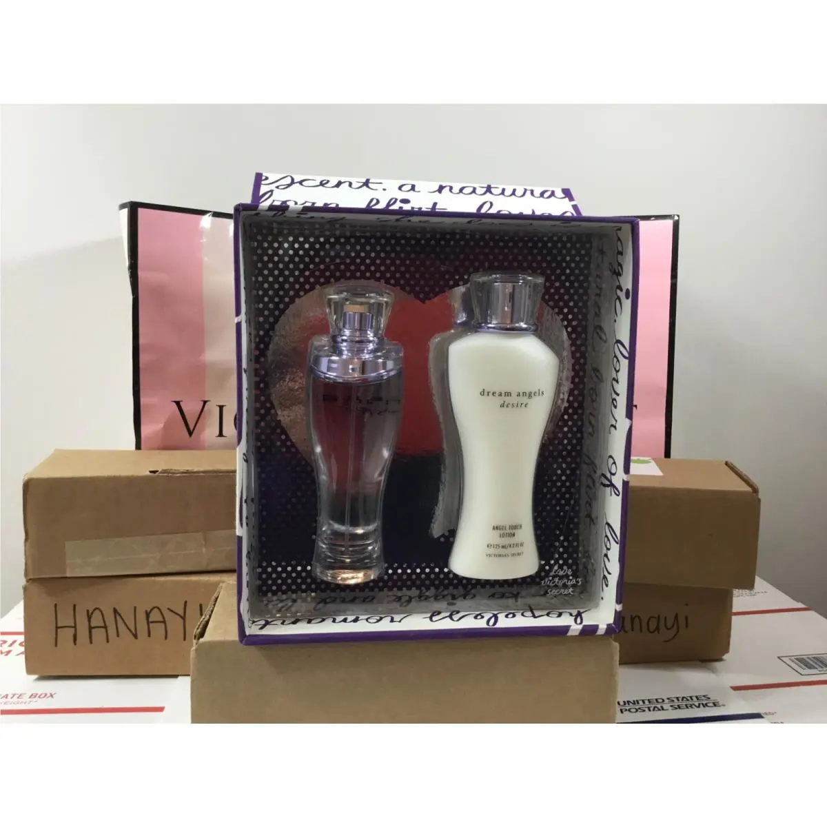 Victoria`s Secret Dream Angels Desire Eau DE Parfum Body Lotion Gift Set by Victoria's Secret