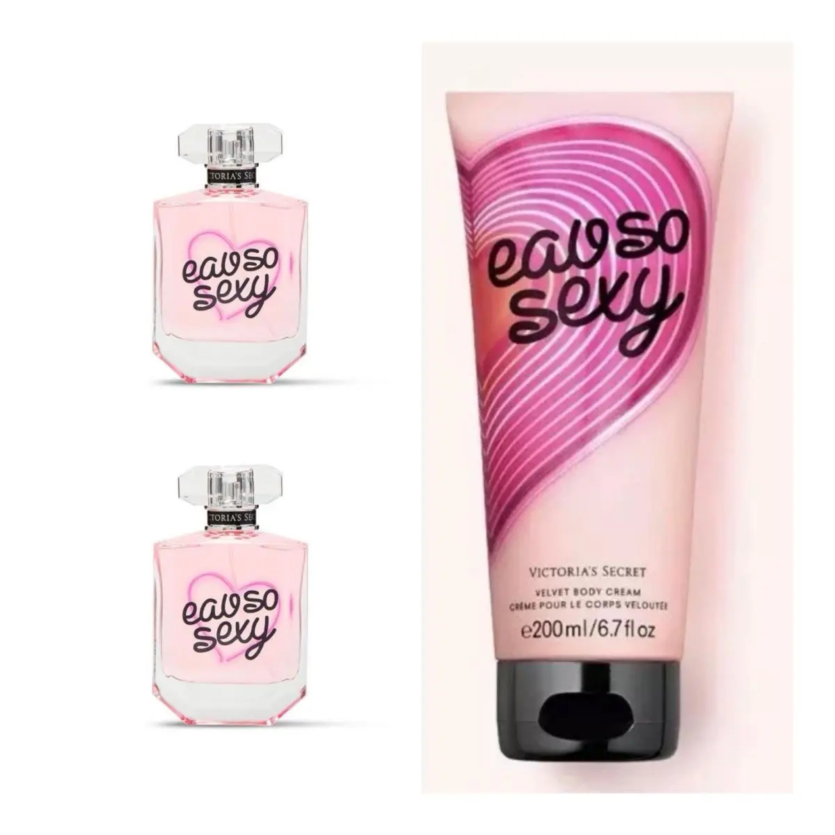 Victoria`s Secret Eau SO Sexy Eau de Parfum 1.7 Fl.oz. 2 and Body Cream