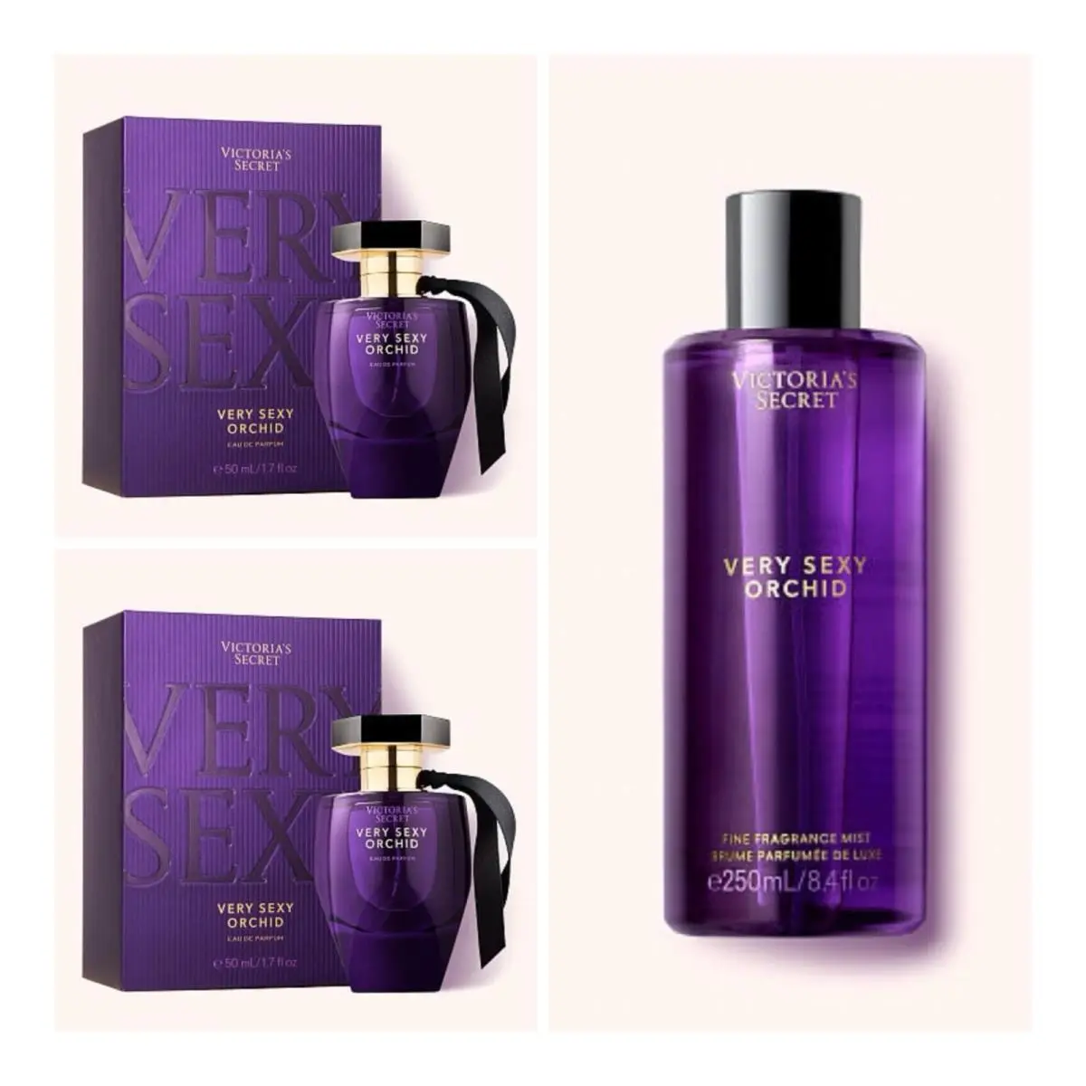 Victoria`s Secret Very Sexy Orchid Eau de Parfum 1.7 Fl.oz. 2 Fragrance Mist