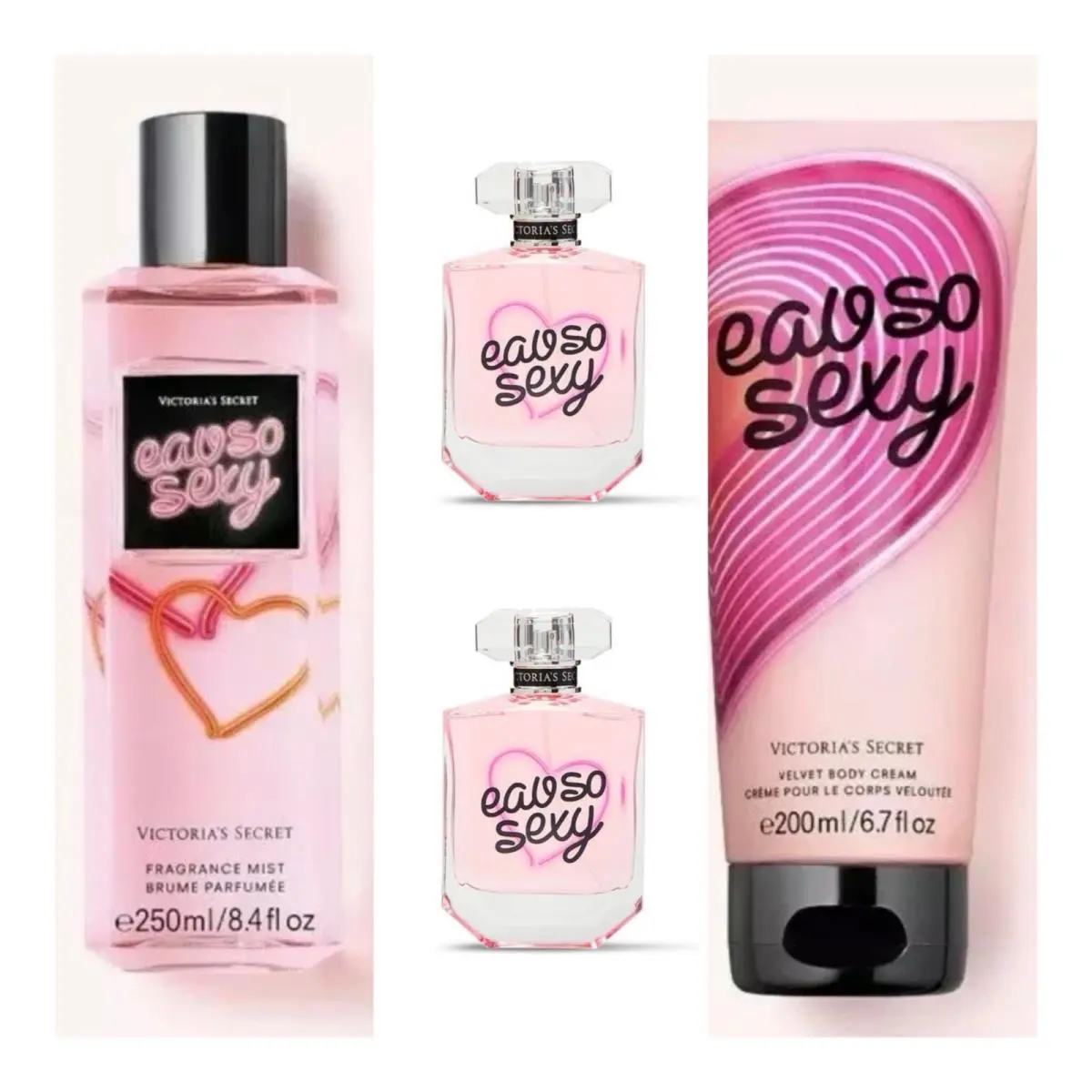 Victoria`s Secret Eau SO Sexy Eau de Parfum 1.7 Fl.oz 2 /fragrance Mist/ Cream