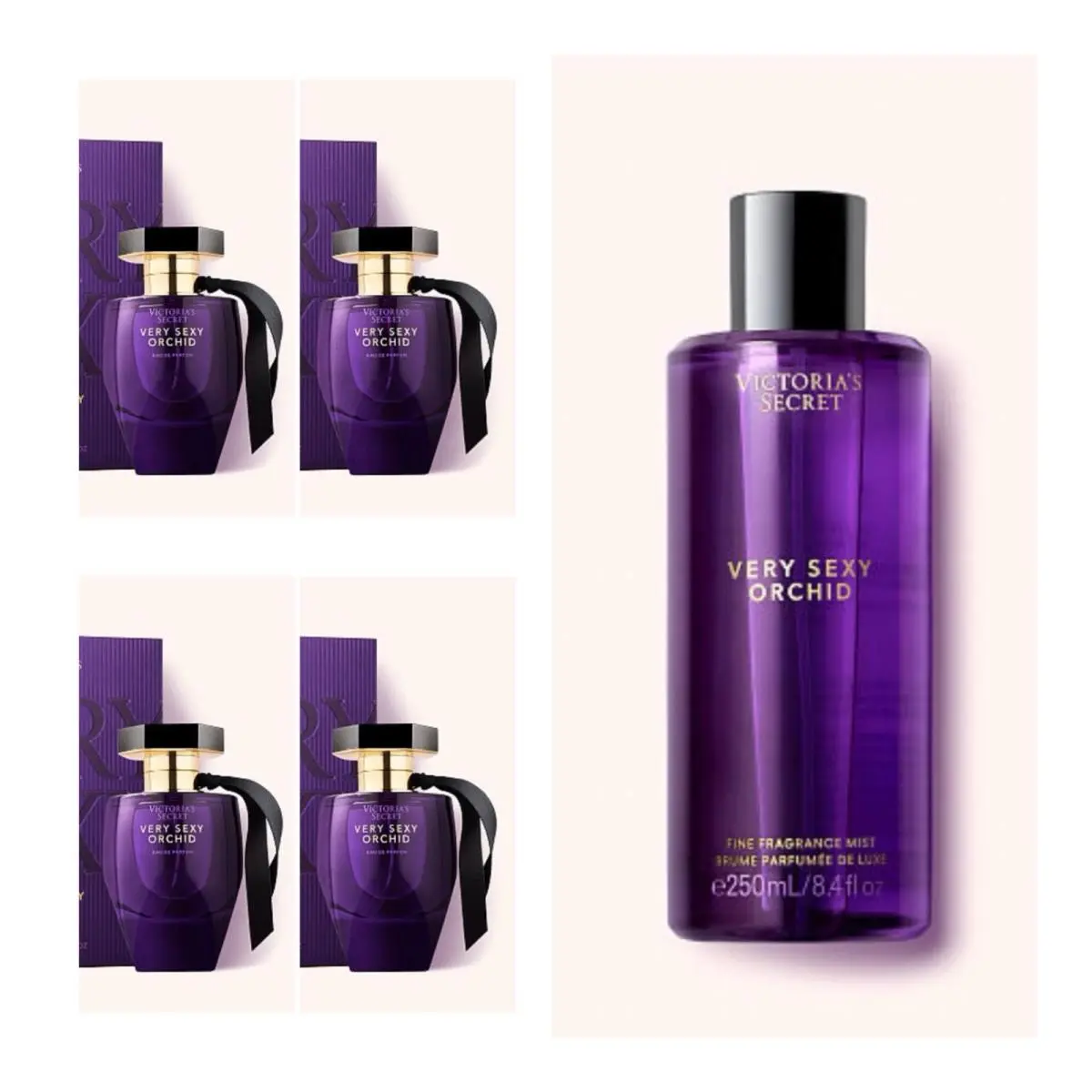 Victoria`s Secret Very Sexy Orchid Eau de Parfum 1.7 Fl.oz 4 Fragrance Mist
