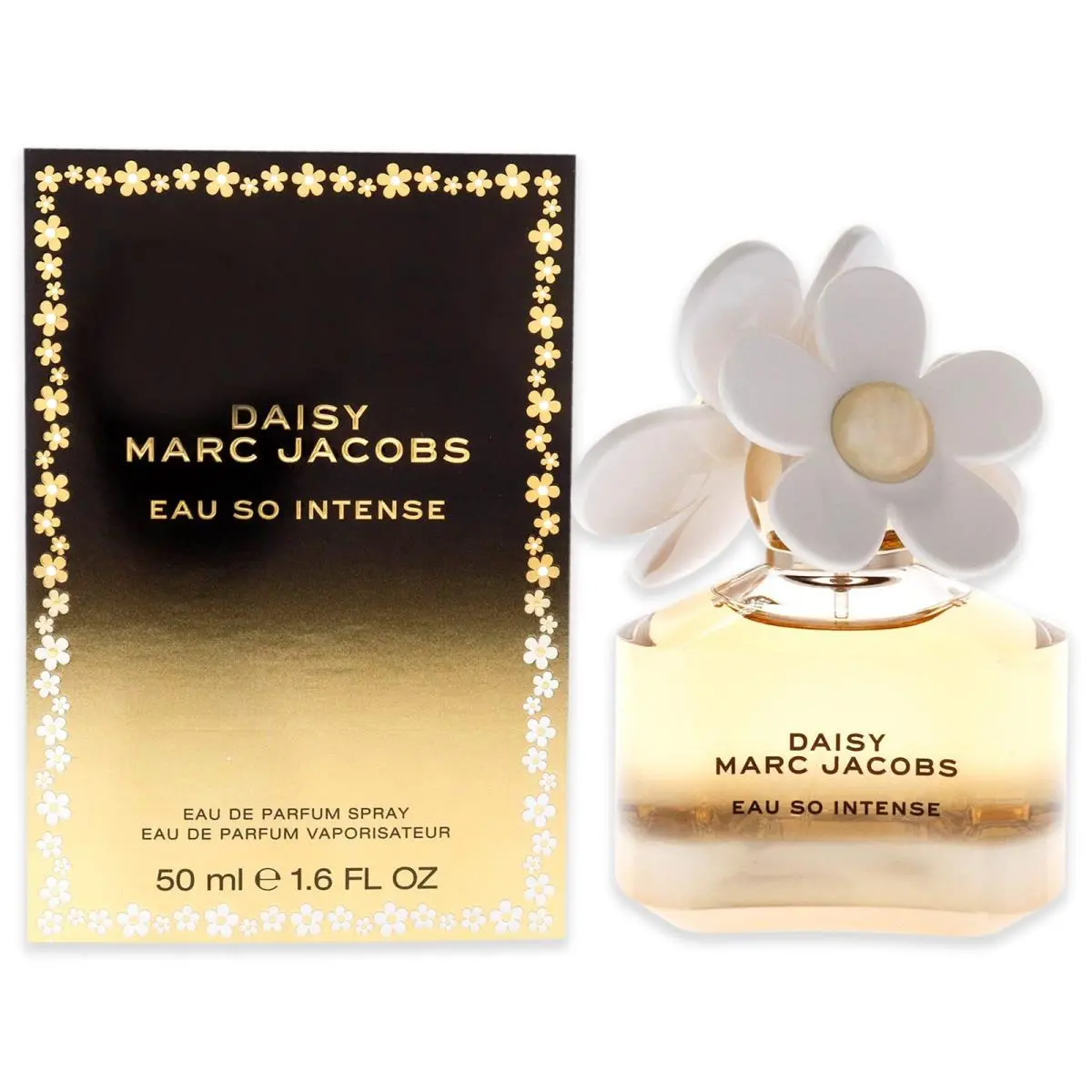 Marc Jacobs Daisy Eau So Intense Eau de Parfum 1.6 Fl Oz Floral Fragrance For Women