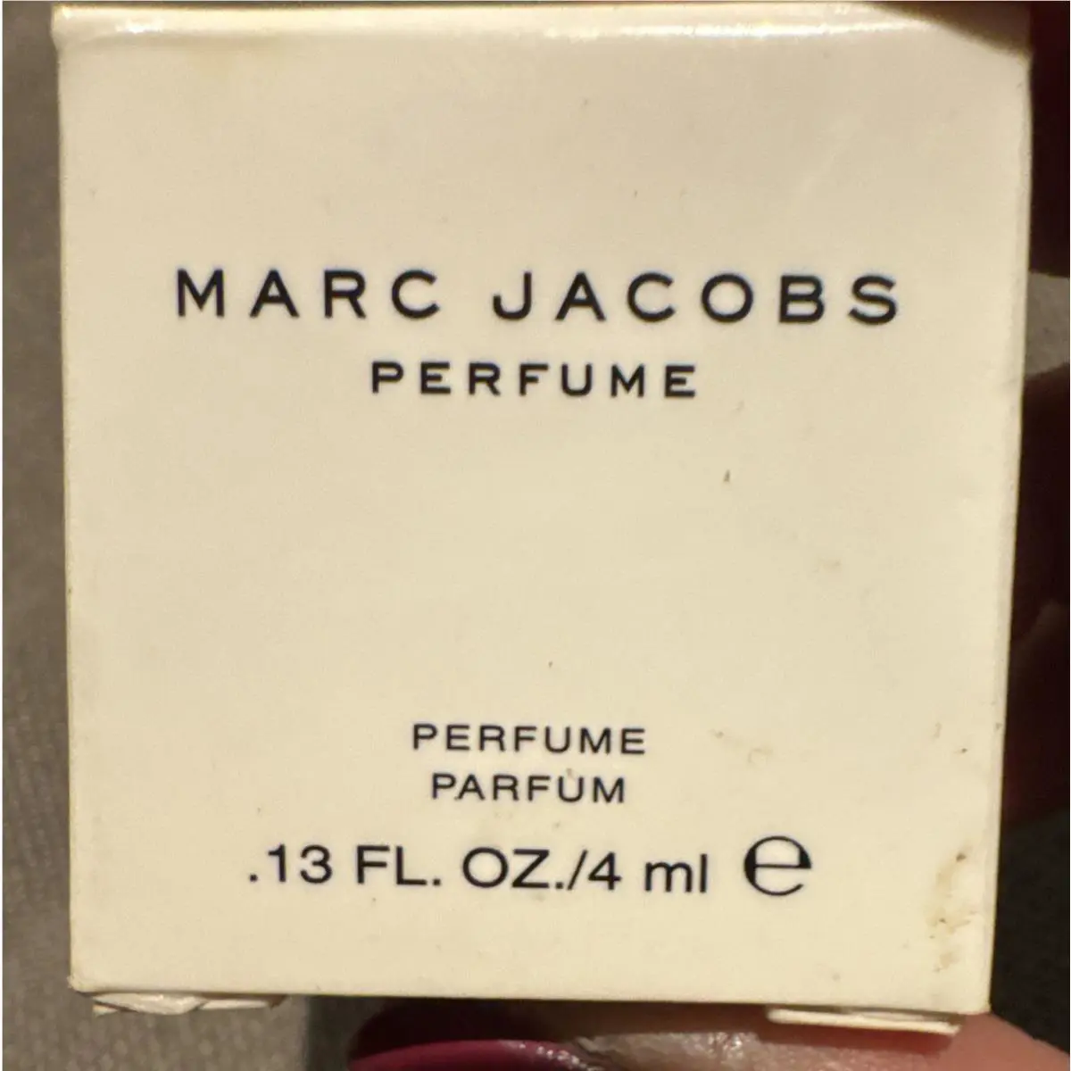 Marc Jacobs Perfume Parfum Women`s 0.13 FL . OZ Splash Miniature