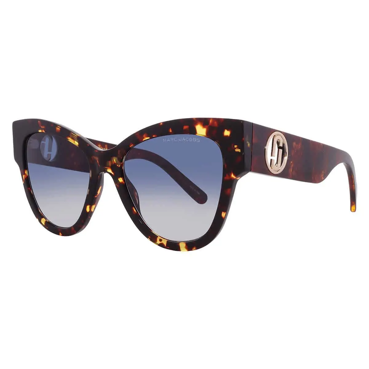 Marc Jacobs Blue Shaded Cat Eye Ladies Sunglasses Marc 697/S 0086/08 53