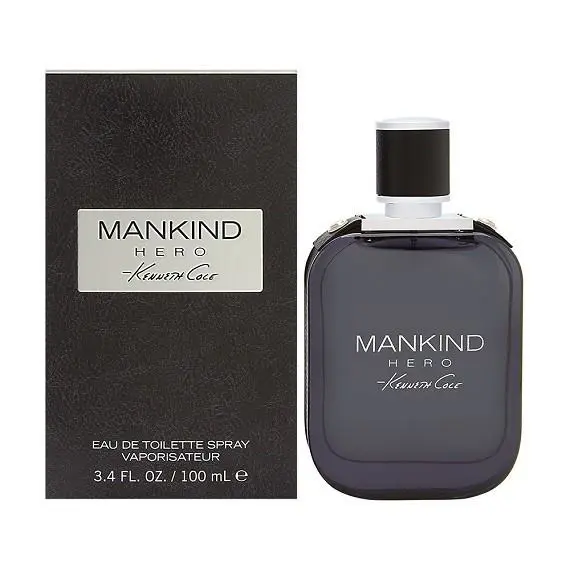 Kenneth Cole Mankind Hero For Men Cologne Eau de Toilette 3.4 oz 100 ml Spray