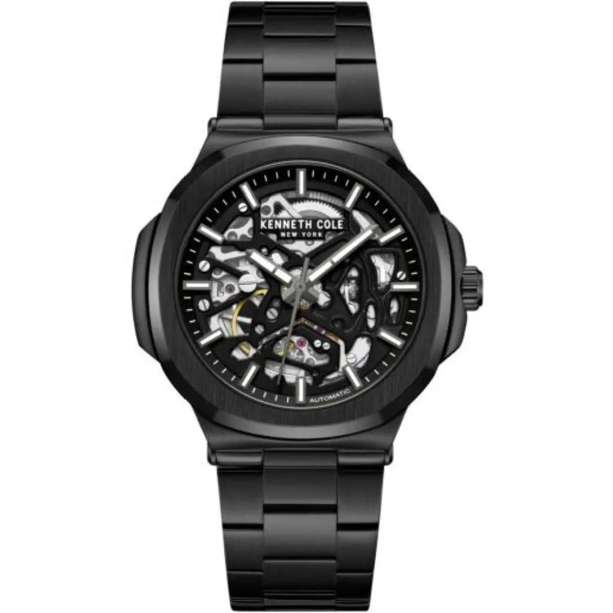 Kenneth Cole KCWGY0046202 Men`s York Automatic 45.5mm Black Watch
