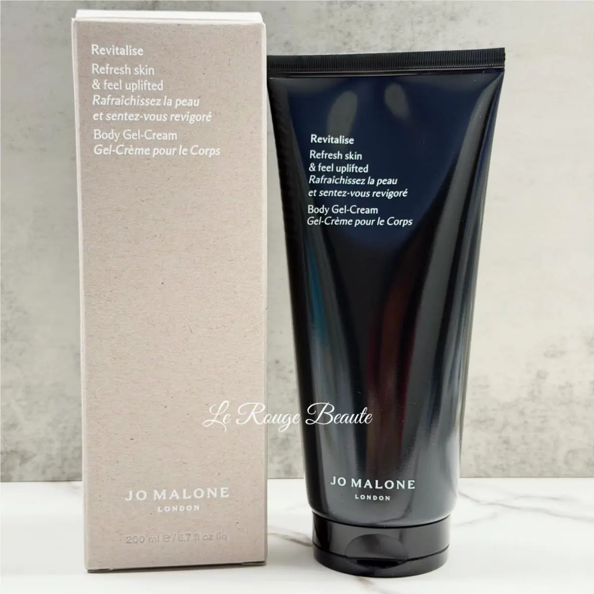 Jo Malone Revitalise Refresh Skin Uplifted Body Gel Cream - 6.7oz 200ml