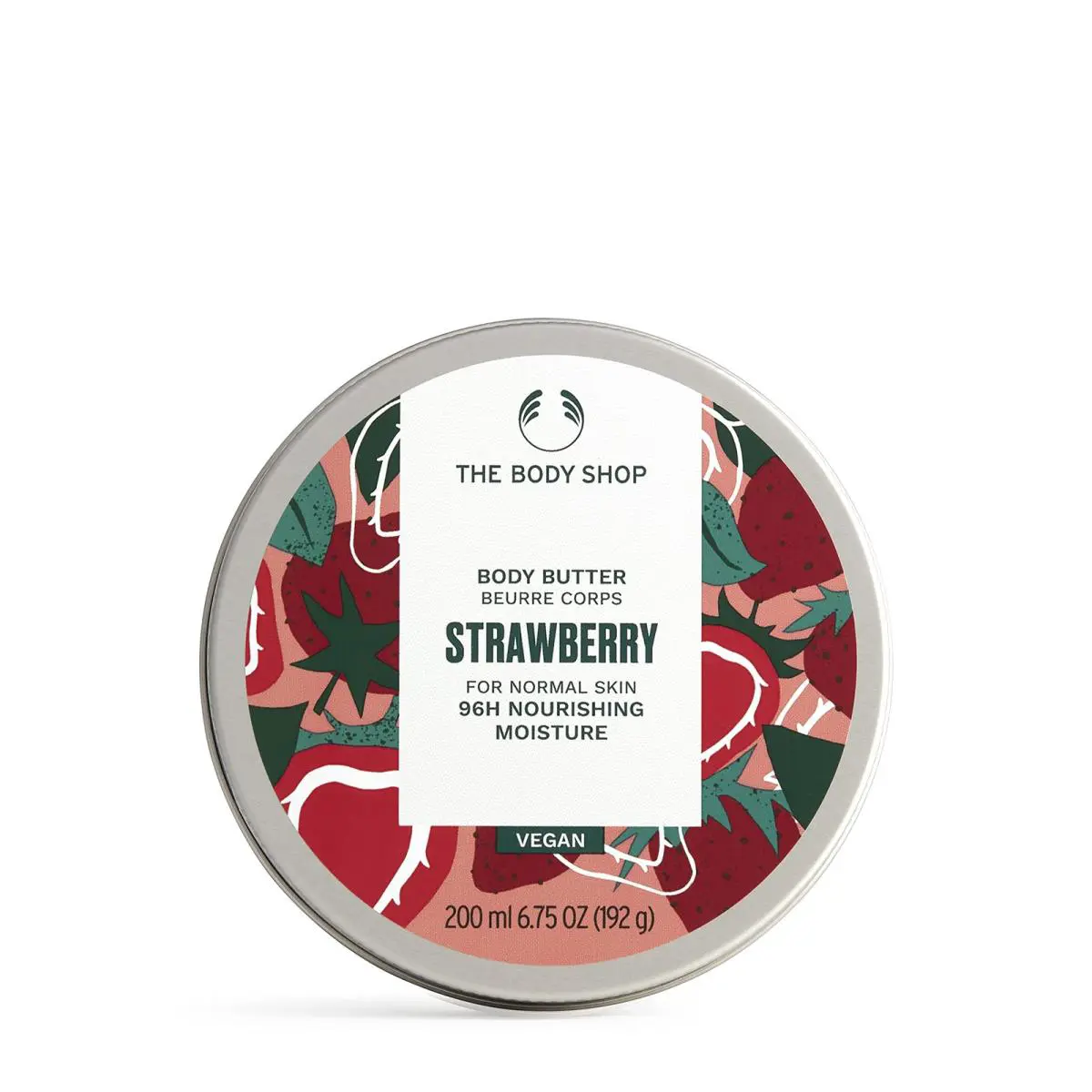 Strawberry Body Butter 6.75 Oz – Nourishing Moisturizer For Soft Sk