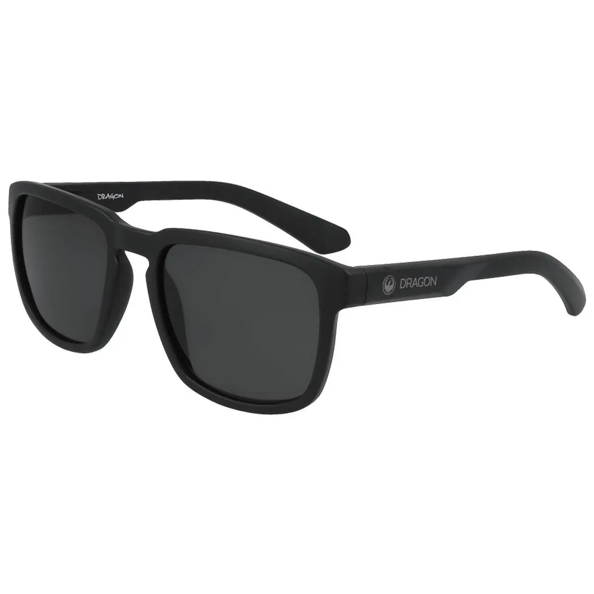 Dragon Mari H2O Sunglasses - Matte Black / Lumalens Smoke Lens - Frame: Black, Lens: Gray