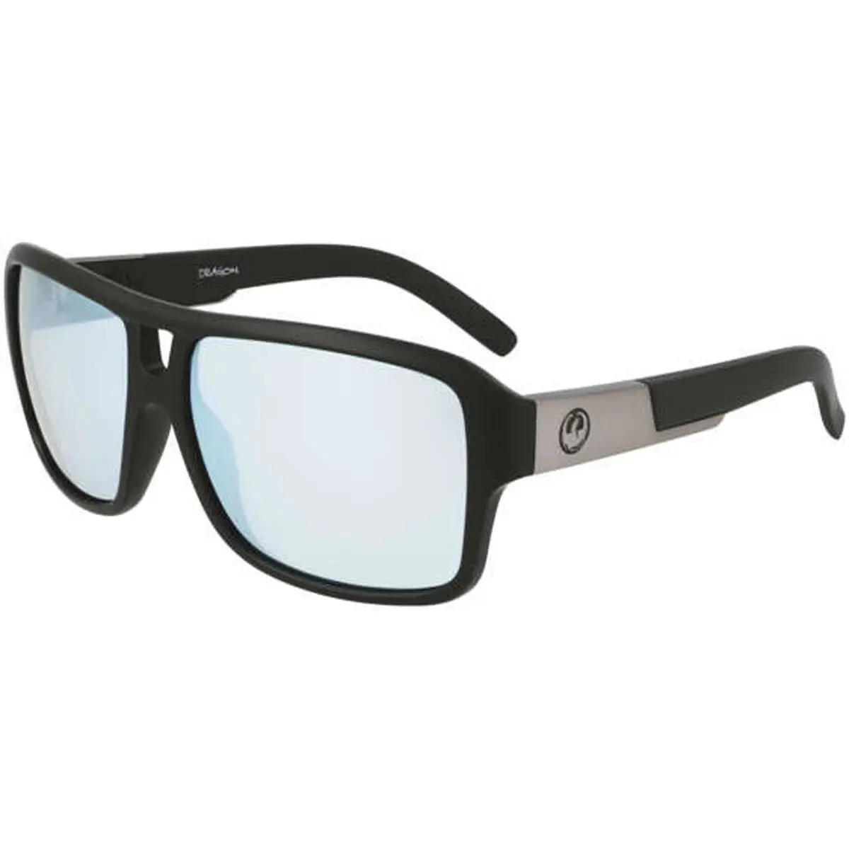 Dragon The Jam Small Sunglasses Matte Black / Lumalens Sky Blue Ion Lens