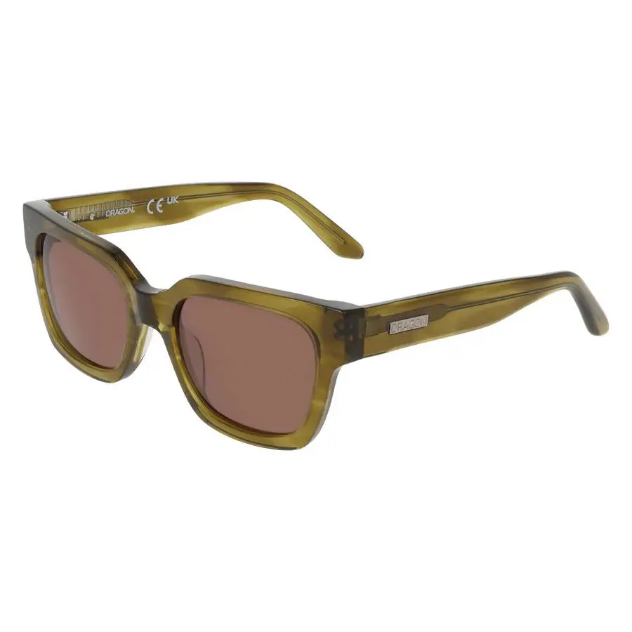 Dragon Ryder Sunglasses - Weather Olive / Lumalens Brown Lens