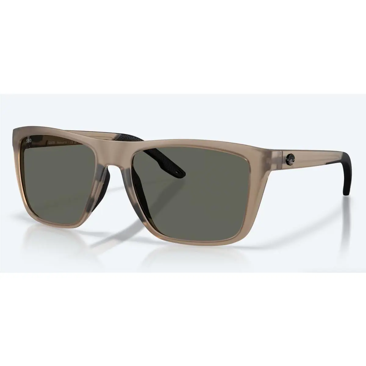 Costa Del Mar Mainsail XL Matte Brown Smoke / Gray Polarized Glass 580G