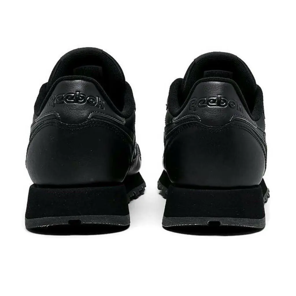 Reebok shoes - Reebok Classic Leather - Classic Leather - Black, Manufacturer: Black/Black/Grey 3