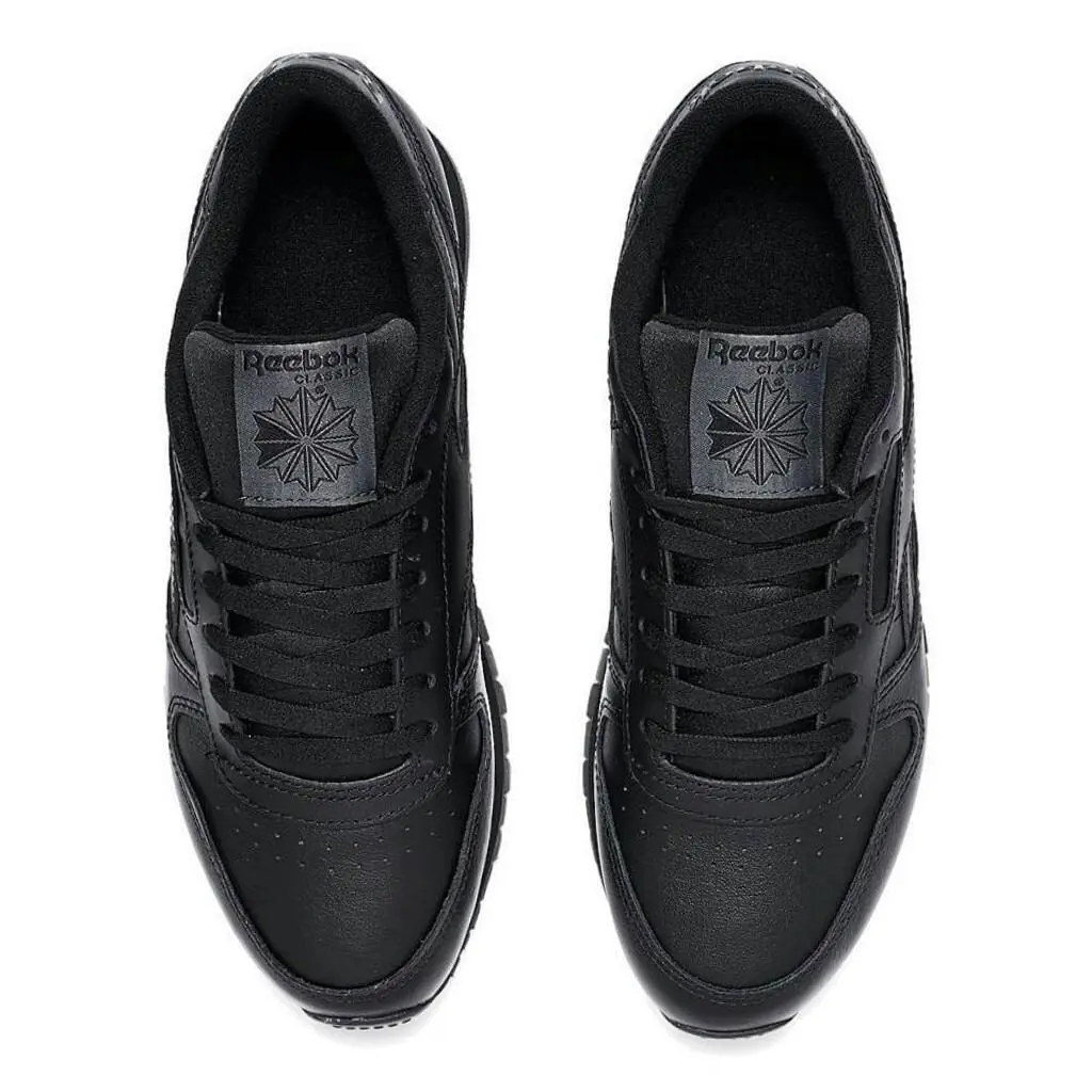 Reebok shoes - Reebok Classic Leather - Classic Leather - Black, Manufacturer: Black/Black/Grey 4