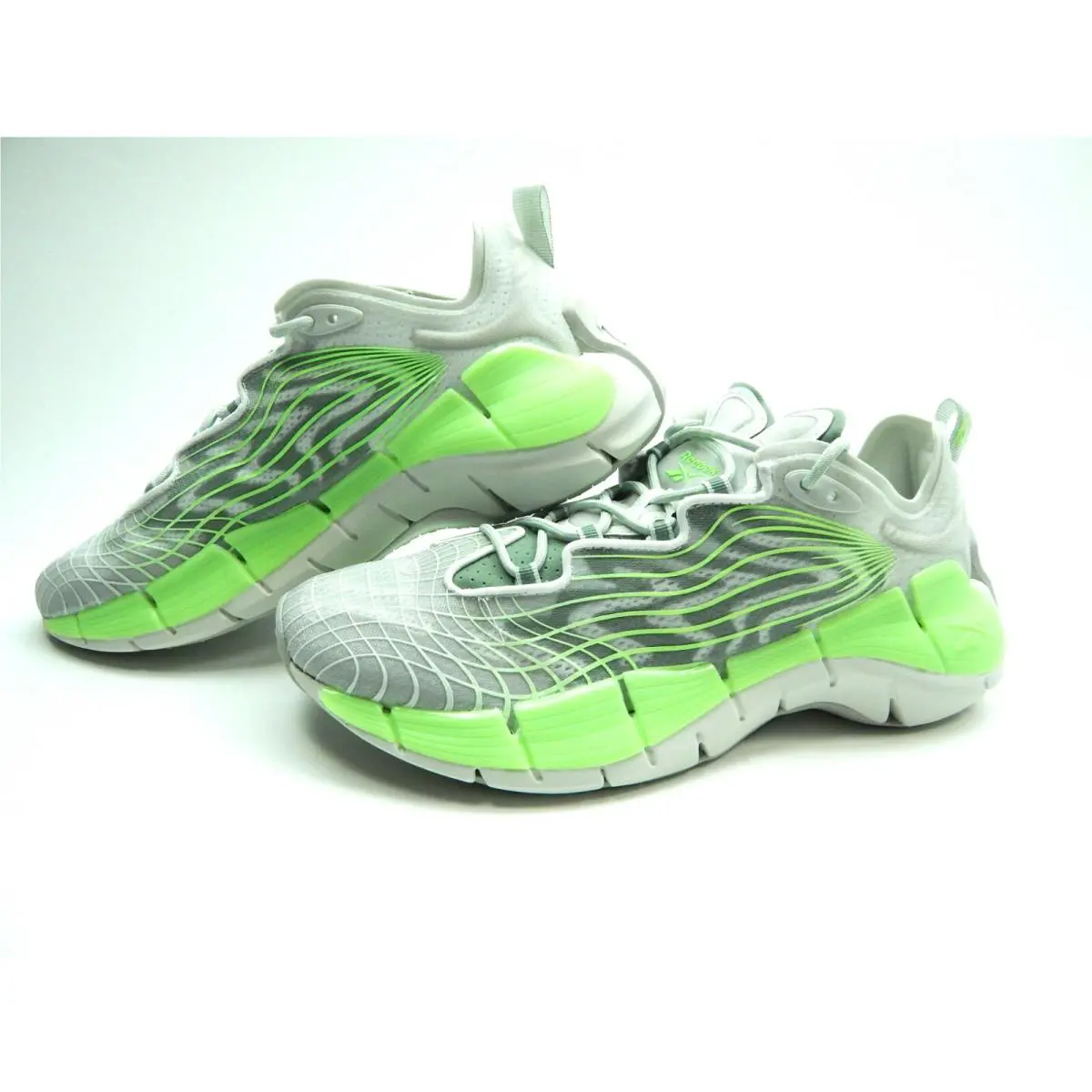 Reebok shoes - Reebok Zig Kinetica - Zig Kinetica - FY7744 - Green (UPC: 194812708138) 4