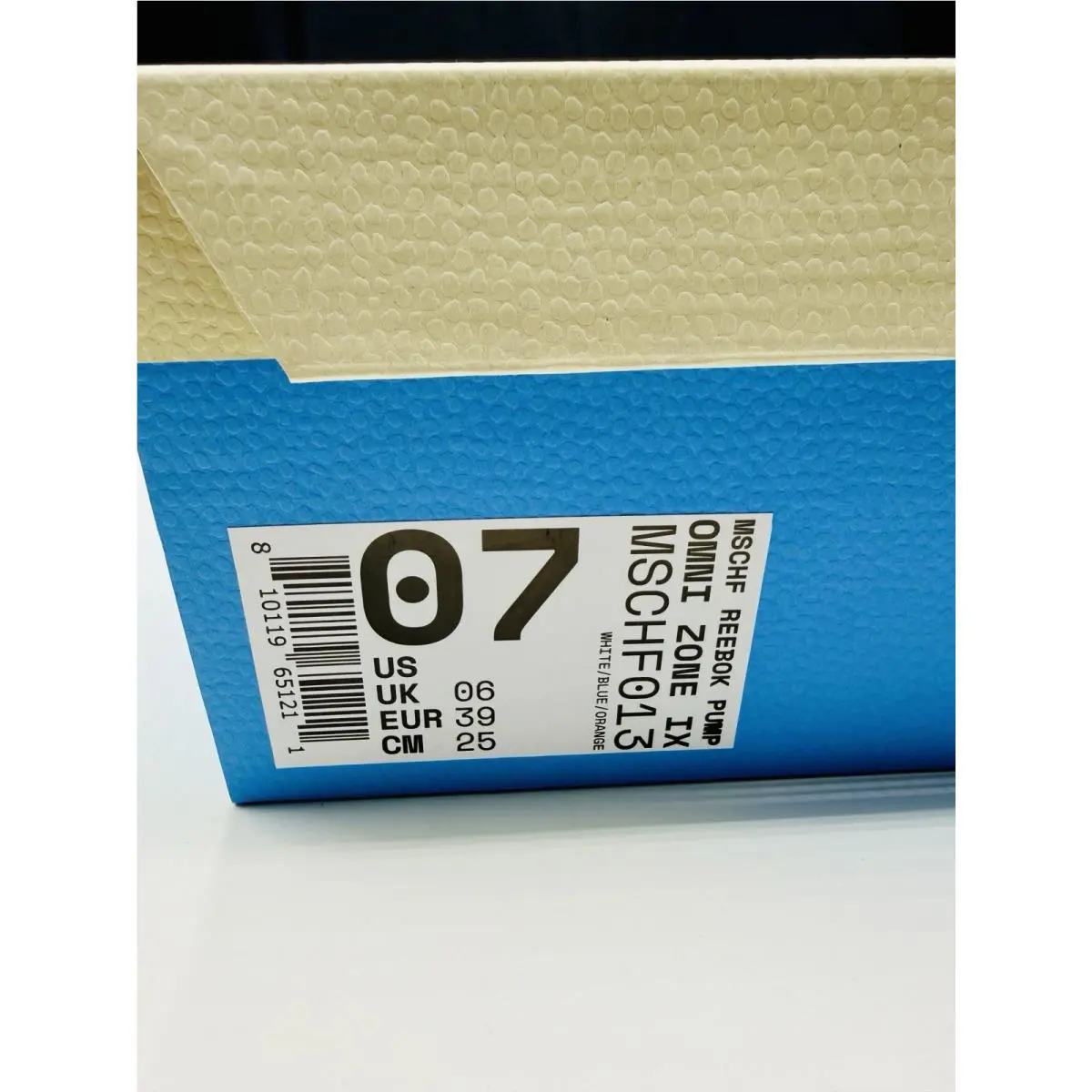Reebok shoes - Reebok Omni Zone Pump - Omni Zone Pump - MSCHF013-SB - Ivory 12