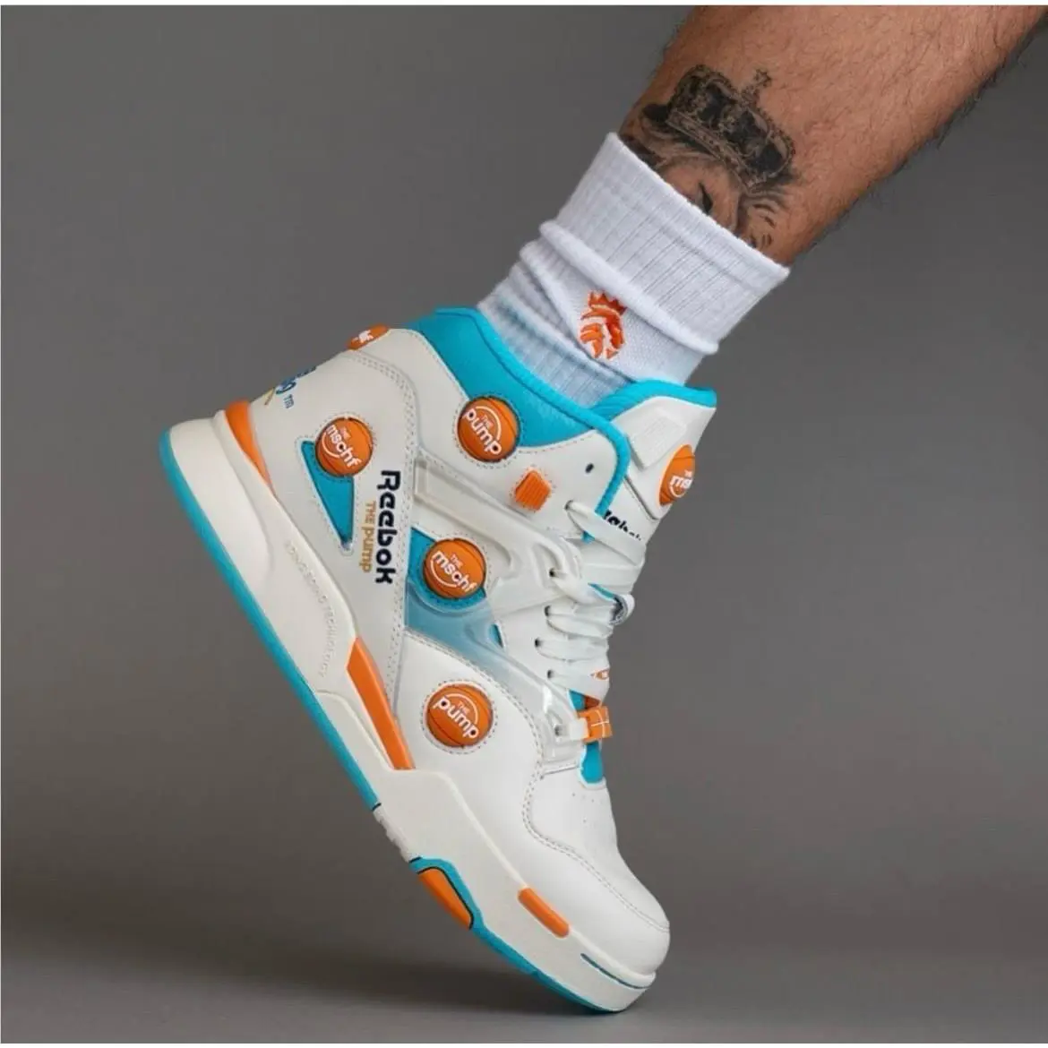 Reebok shoes - Reebok Omni Zone Pump - Omni Zone Pump - MSCHF013-SB - Ivory 13