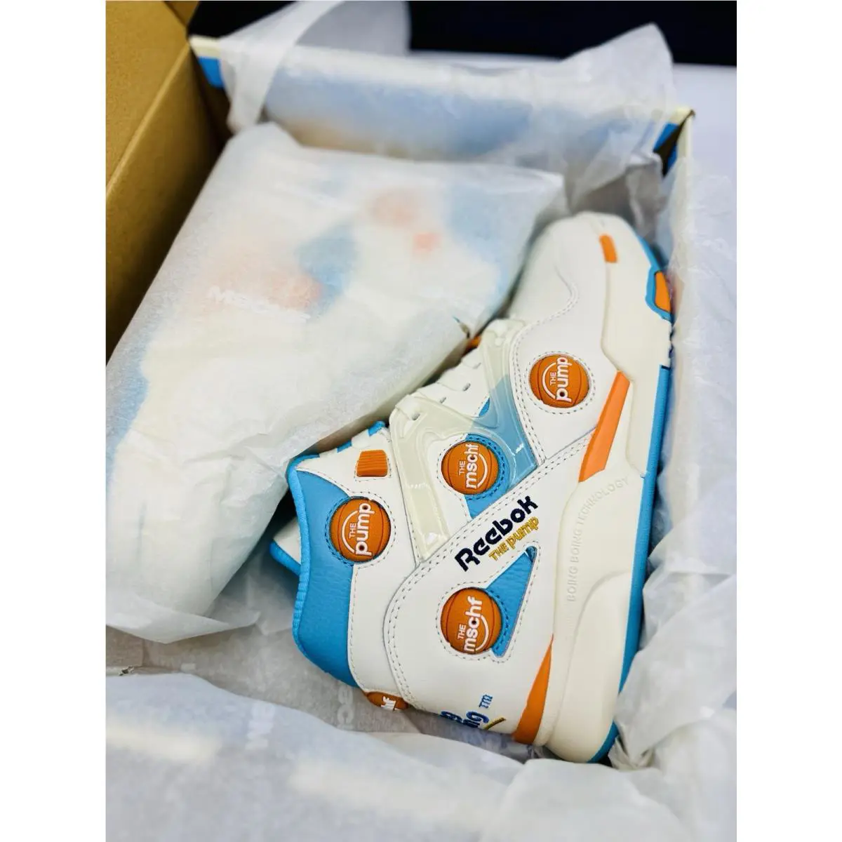 Reebok shoes - Reebok Omni Zone Pump - Omni Zone Pump - MSCHF013-SB - Ivory 2