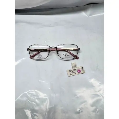Luxe Eyewear-WLO464-Shiney Blush -swarovski Crystal Frames Only 53-16-135