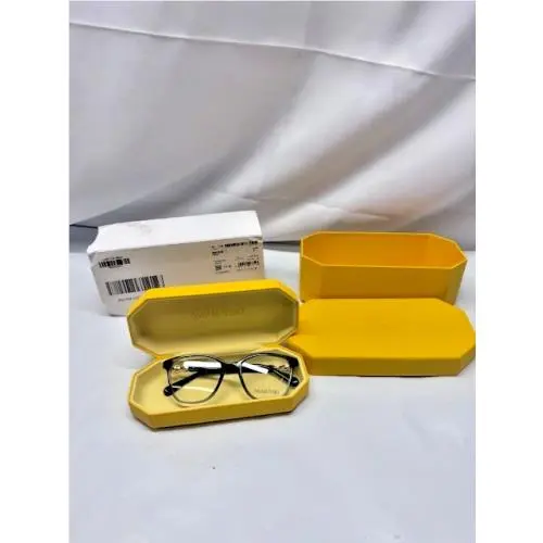 Swarovski Women Designer Glasses -OSK2020 54-18-140 Transparent Havana Yellow
