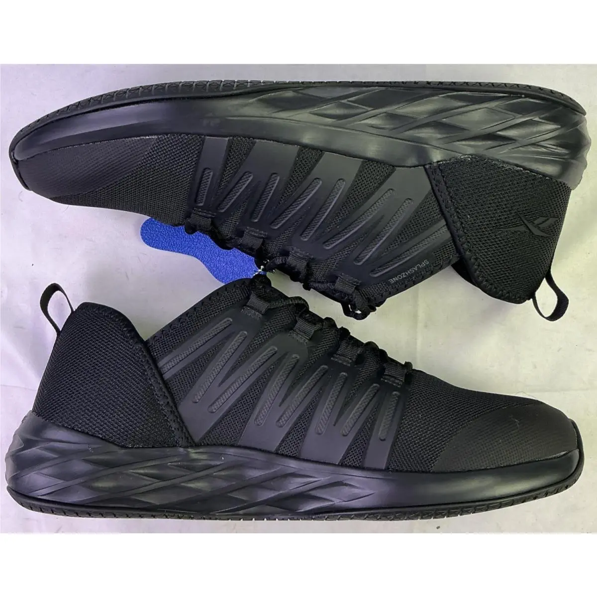 Reebok Men`s Astroride Soft Toe Work Shoes-black-size: 10.5