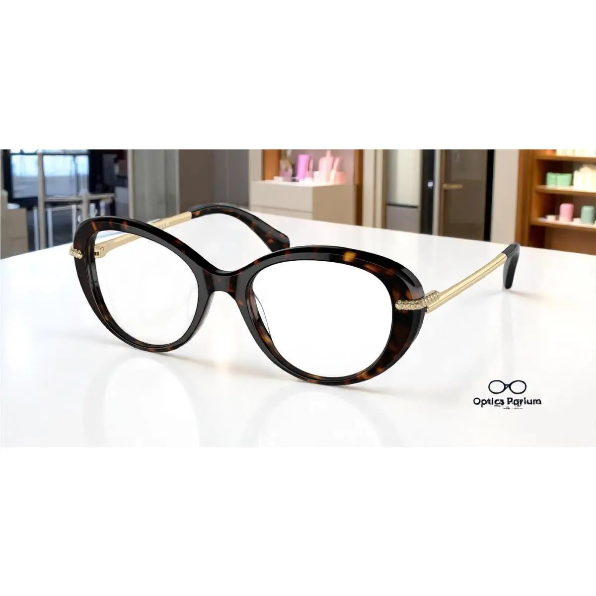Swarovski SK2001 1002 Dark Havana Demo Lens 50 mm Women`s Eyeglasses