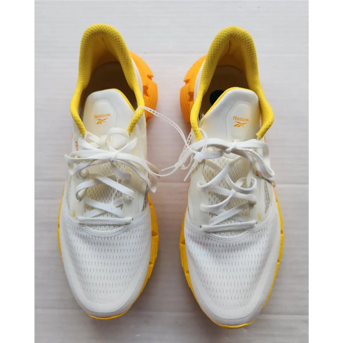 Reebok shoes - Reebok FloatZig - FloatZig - White & Yellow 13