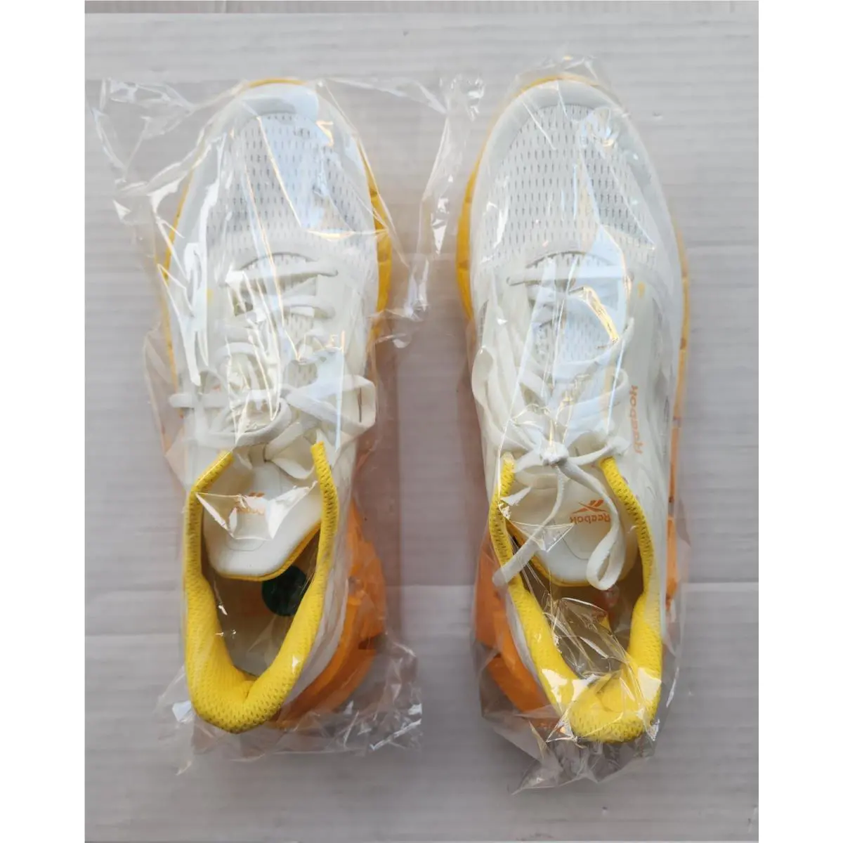 Reebok shoes - Reebok FloatZig - FloatZig - White & Yellow 12