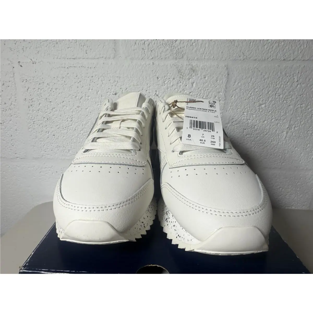 Reebok shoes - Reebok Classic - Classic - H06419 - White, Manufacturer: White/Light Grey 0