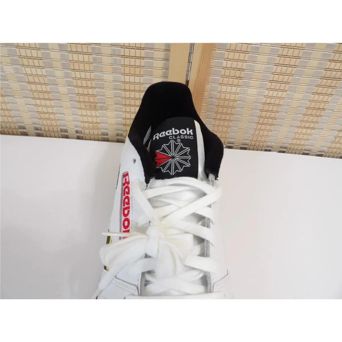 Reebok shoes - Reebok Classic - Classic - White/Black/Yellow (UPC: 192613371797) 3