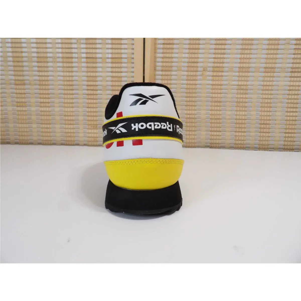 Reebok shoes - Reebok Classic - Classic - White/Black/Yellow (UPC: 192613371797) 5