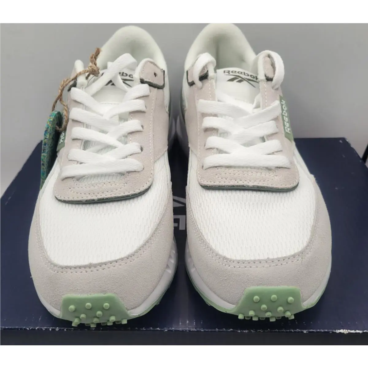 Reebok shoes - FORTE RACER - FORTE RACER - NATURAL AND DARK GREEN 1
