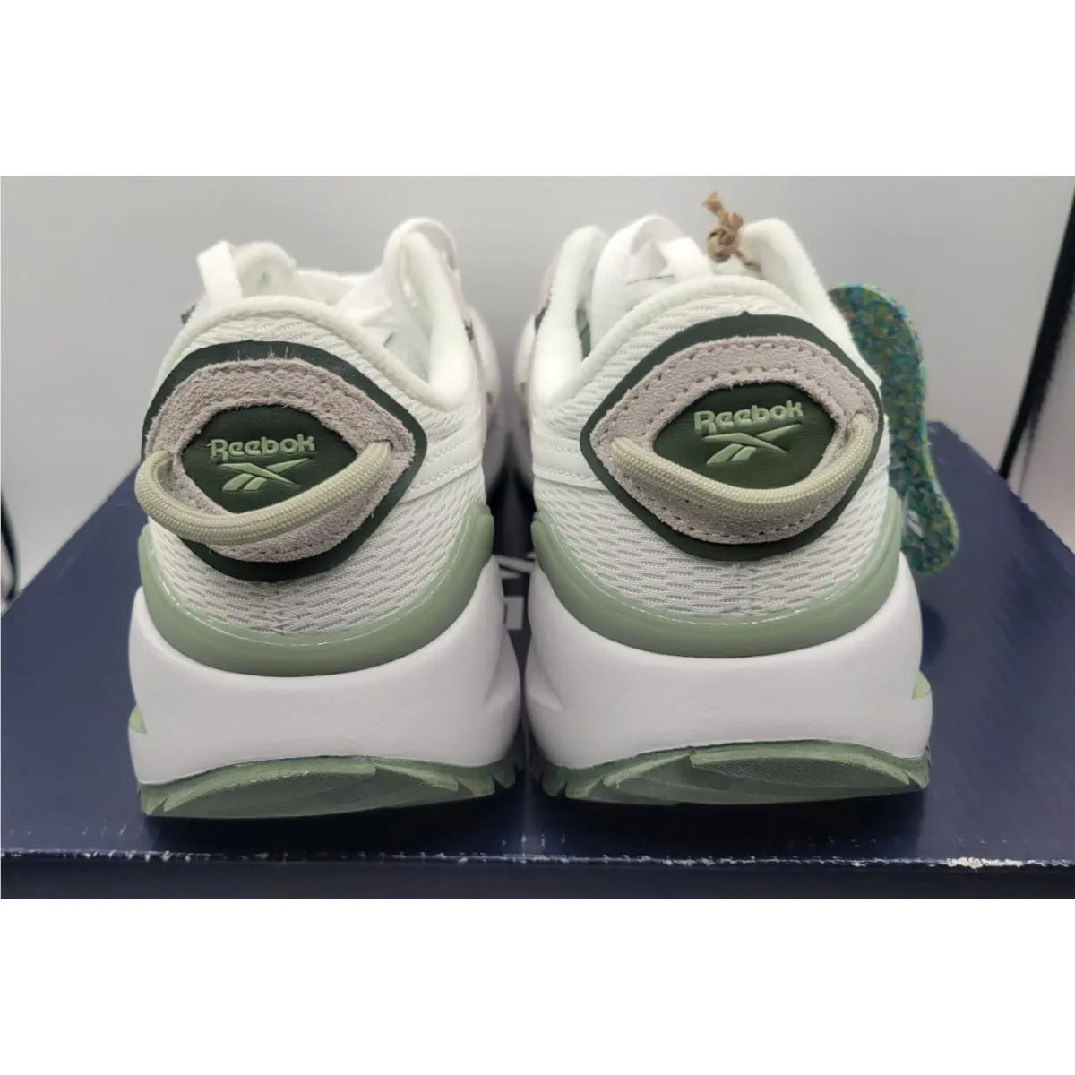 Reebok shoes - FORTE RACER - FORTE RACER - NATURAL AND DARK GREEN 2