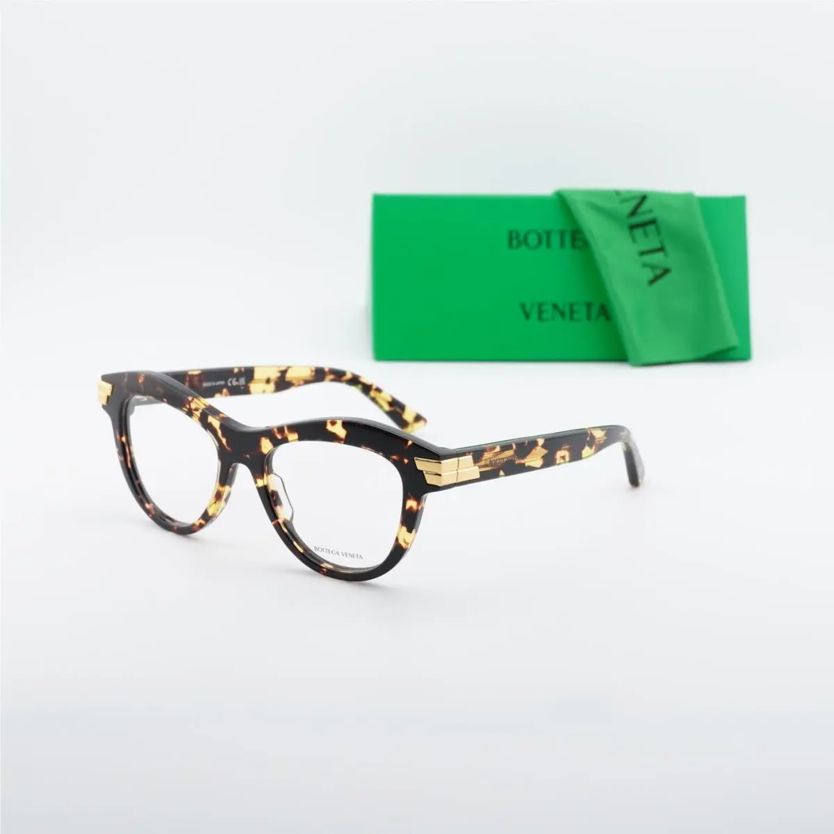 Bottega Veneta BV1105O 002 Havana 50mm Eyeglasses