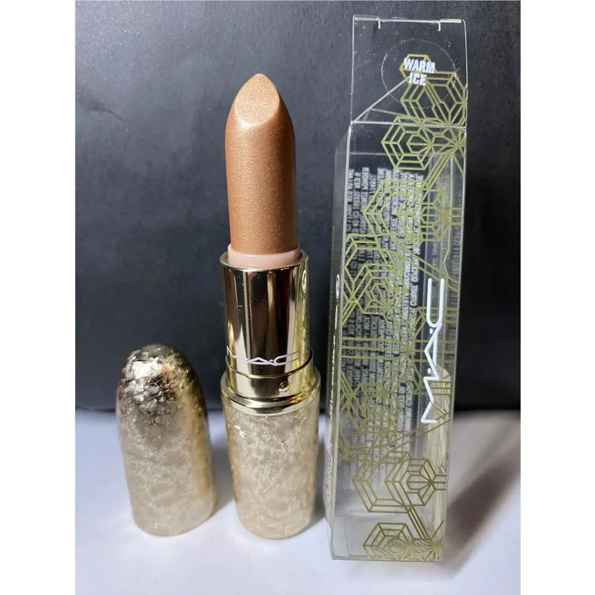 Mac Snowball Collection Frost Lipstick Warm Ice Bnwob Full Size