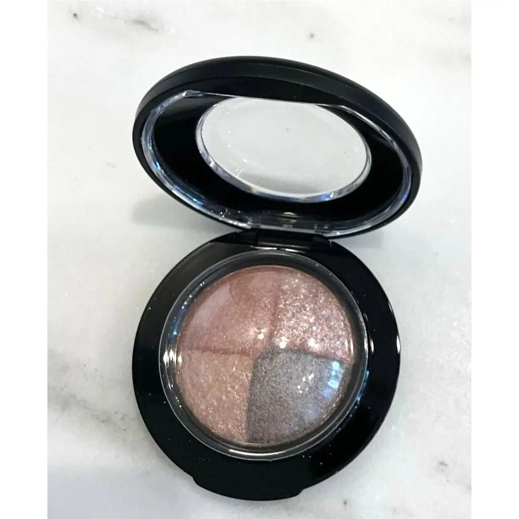 Mac Mineralize Eye Shadow Petal Pate Quad Shimmer Pink Gray Frost Box